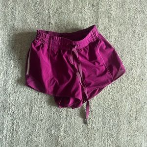 Pink lululemon shorts size 4